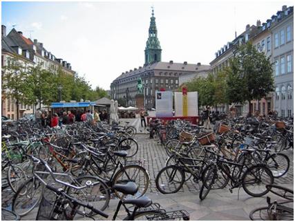 دوچرخه اصلی‌ترین وسیله نقلیه مردم دانمارک