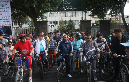 همایش بزرگ دوچرخه سواری همگانی در تبریز برگزار شد