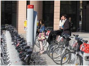 سیستم دوچرخه های اشتراکی Bikesharing در لیون فرانسه (1)
