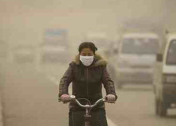 آلودگی هوا چین 