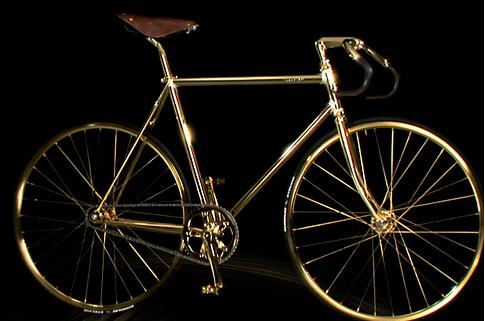 gold bike